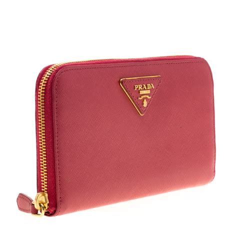 prada travel wallet price|prada zipper wallet.